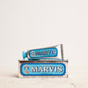 Marvis Aquatic Mint Travel Size Toothpaste 25ml Women's Facial Care Women whitening whitener whiten white toothpaste tooth decay tooth teeth care teeth tartar quality prevent plaque paste Mouthcare mouth care Mouth minty mint Men's Facial Care Men mavis Marvis Toothpaste Marvis Made in Italy italy italian gifts gift fresh florence flavours flavour facial care face care face drugstorelove drugstore's drugstore drug-store decay cult artisanal