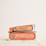 Marvis Ginger Mint Toothpaste 25ml Women's Facial Care Women travel toothpaste tooth decay tooth teeth care teeth tartar spicy spice quality prevent plaque paste Mouthcare mouth care mouth mint Men's Facial Care Men mavis Marvis Toothpaste marvis made in italy Luxury Mouthcare italy italian ginger-mint ginger fresh florence facial care face care face drugstorelove drugstore's drugstore drug-store decay cult artisanal